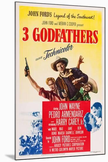 3 Godfathers-null-Mounted Poster