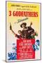 3 Godfathers-null-Mounted Art Print