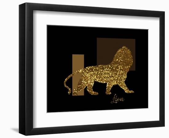 3 Golden Lion-Tina Lavoie-Framed Premium Giclee Print