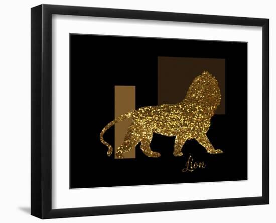 3 Golden Lion-Tina Lavoie-Framed Giclee Print