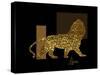 3 Golden Lion-Tina Lavoie-Stretched Canvas