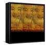 3 Happy Buddhas-Ricki Mountain-Framed Stretched Canvas