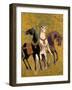 3 Horses, 1975-Laila Shawa-Framed Giclee Print