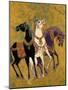 3 Horses, 1975-Laila Shawa-Mounted Giclee Print
