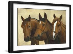 3 Horses-Kevin Dodds-Framed Giclee Print