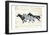 3 Icon Horse-Milli Villa-Framed Art Print
