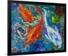 3 Koi-null-Framed Art Print