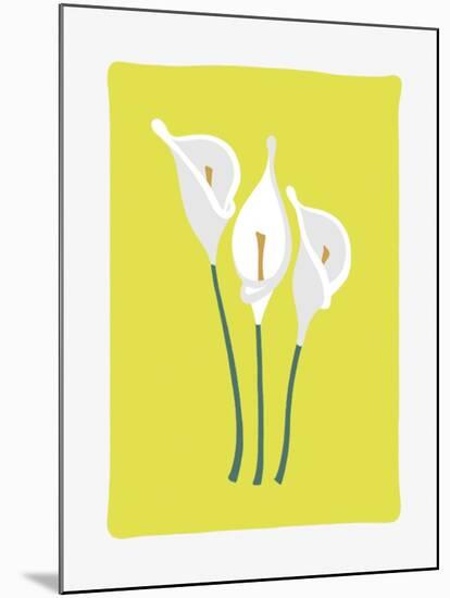 3 Lilies-FS Studio-Mounted Giclee Print