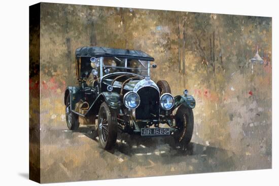 3 Litre Bentley at Cottesbrooke-Peter Miller-Stretched Canvas