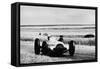 3 Litre Mercedes in Action, French Grand Prix, Rheims, 1938-null-Framed Stretched Canvas