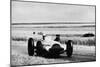 3 Litre Mercedes in Action, French Grand Prix, Rheims, 1938-null-Mounted Photographic Print