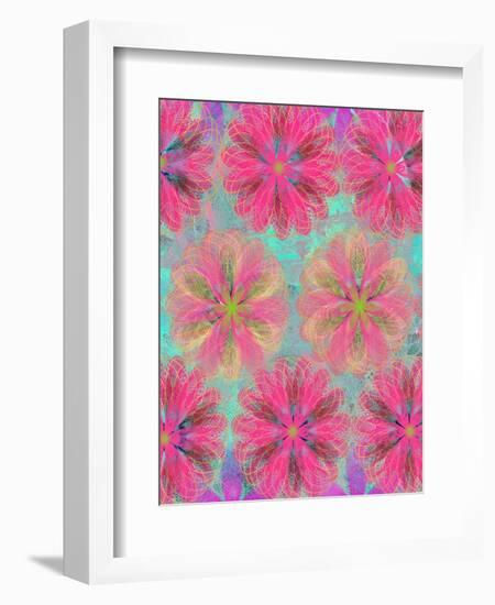 3 of 22 abstract art Circle Color Decor 3 D E-Ricki Mountain-Framed Art Print