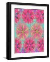 3 of 22 abstract art Circle Color Decor 3 D E-Ricki Mountain-Framed Art Print