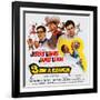 3 on a Couch, (Aka Three on a Couch), from Left: Jerry Lewis, Janet Leigh, 1966-null-Framed Art Print