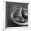 3 Pears in a Bowl BW-Tom Quartermaine-Framed Giclee Print