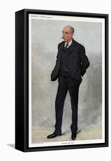 3-Piece Suit 1909-Leslie Ward-Framed Stretched Canvas