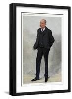 3-Piece Suit 1909-Leslie Ward-Framed Art Print