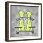 3-Salt and Pepper Lime-Larry Hunter-Framed Giclee Print