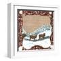 3 Vaches dans la Neige-Nathalie Renzacci-Framed Art Print