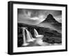 3 Waterfalls BW-Moises Levy-Framed Premium Photographic Print