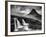 3 Waterfalls BW-Moises Levy-Framed Photographic Print