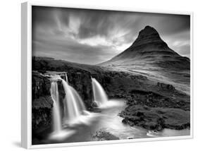 3 Waterfalls BW-Moises Levy-Framed Photographic Print