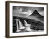 3 Waterfalls BW-Moises Levy-Framed Photographic Print