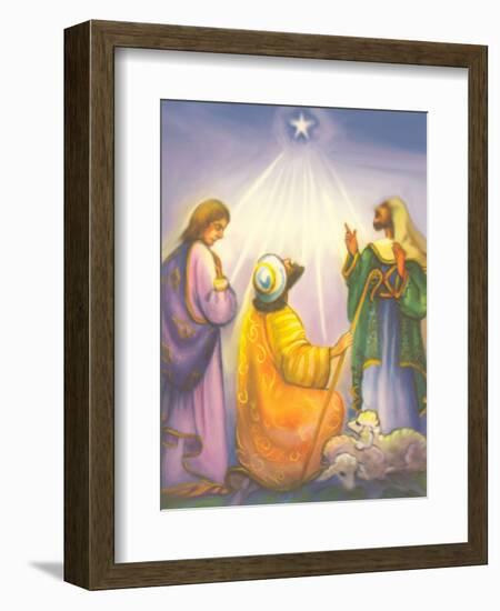 3 WISE MEN #2-R NOBLE-Framed Art Print