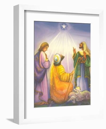 3 WISE MEN #2-R NOBLE-Framed Art Print