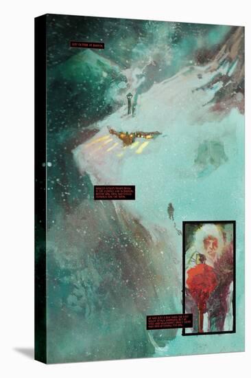 30 Days of Night: Beyond Barrow - Comic Page with Panels-Bill Sienkiewicz-Stretched Canvas