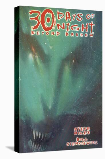 30 Days of Night: Beyond Barrow - Cover Art-Bill Sienkiewicz-Stretched Canvas