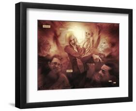 30 Days of Night: Eben & Stella - Page Spread-Justin Randall-Framed Art Print