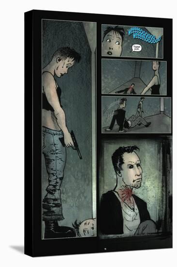 30 Days of Night: Volume 1 Beginning of the End - Comic Page with Panels-Sam Kieth-Stretched Canvas