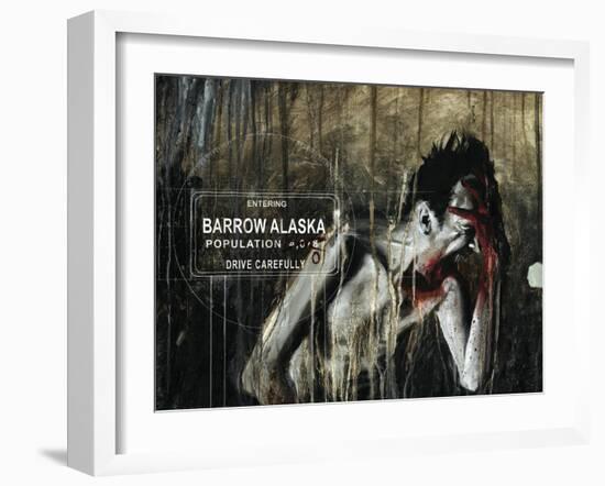 30 Days of Night: Volume 2 - Cover Art-Christopher Mitten-Framed Art Print