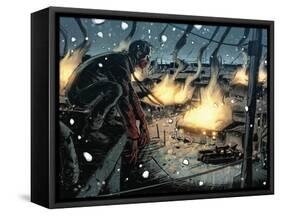 30 Days of Night: Volume 2 - Full-Page Art-Christopher Mitten-Framed Stretched Canvas