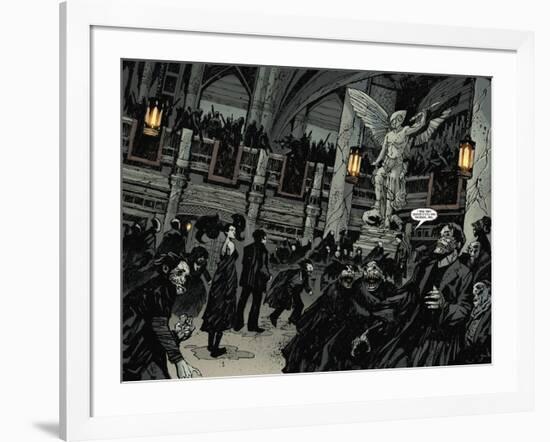 30 Days of Night: Volume 2 - Page Spread-Christopher Mitten-Framed Art Print