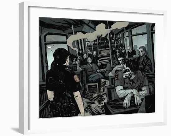 30 Days of Night: Volume 3 Run, Alice, Run - Page Spread-Christopher Mitten-Framed Art Print