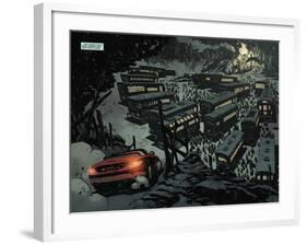 30 Days of Night: Volume 3 Run, Alice, Run - Page Spread-Christopher Mitten-Framed Art Print