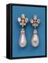 30:'Mancini Pearls', Earrings Given by Louis Xiv to Maria Mancini, C.Mid-17th Century-null-Framed Stretched Canvas