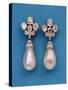 30:'Mancini Pearls', Earrings Given by Louis Xiv to Maria Mancini, C.Mid-17th Century-null-Stretched Canvas