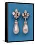 30:'Mancini Pearls', Earrings Given by Louis Xiv to Maria Mancini, C.Mid-17th Century-null-Framed Stretched Canvas