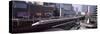 300 Series Shinkansen Train Leaving Railroad Station, Tokyo Prefecture, Kanto Region, Honshu, Japan-null-Stretched Canvas