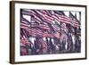 3000 US Flags for 9/11-Joseph Sohm-Framed Photographic Print