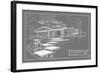 301 Cypress Dr. Grayline - Inverse-Larry Hunter-Framed Giclee Print