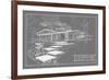 301 Cypress Dr. Grayline - Inverse-Larry Hunter-Framed Giclee Print