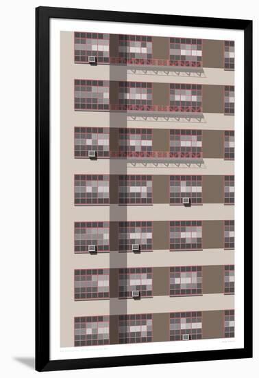 307 East 44th Street, NYC-Sarah Evans-Framed Giclee Print