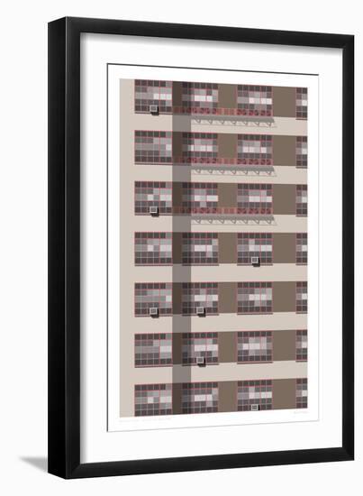 307 East 44th Street, NYC-Sarah Evans-Framed Premium Giclee Print