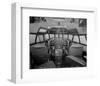 307 Stratoliner Flight Deck, 1940-null-Framed Art Print