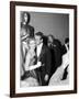 30th Annual Academy Awards, 1957. Joanne Woodward "The Three Faces of Eve" And Paul Newman-null-Framed Photographic Print