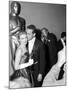 30th Annual Academy Awards, 1957. Joanne Woodward "The Three Faces of Eve" And Paul Newman-null-Mounted Photographic Print